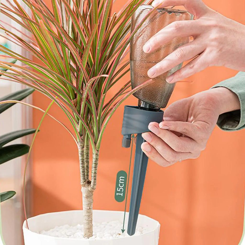 Set da 6 irrigatori automatici per piante – Goccia per interno ed esterno