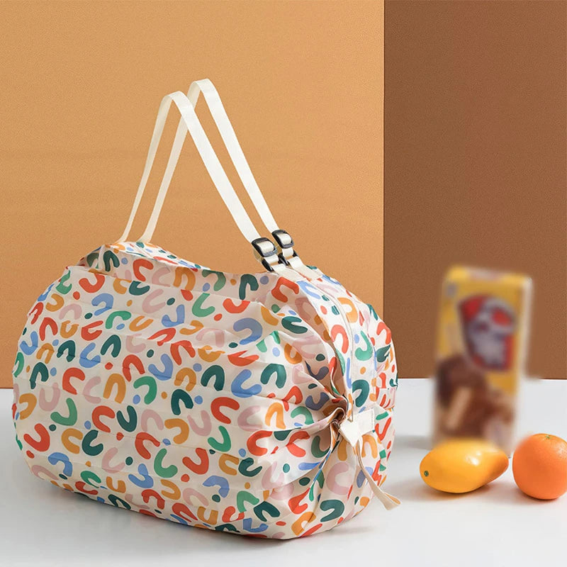 Borsa da Shopping Pieghevole Impermeabile per Viaggi, 48‑64 L, 20 kg
