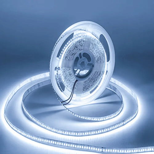 LED Strip Light 10 mm PCB 2835 SMD, 1200 LEDs, 240 LEDs/m or 180 LEDs/m, DC 12 V/24 V, IP20, non‑waterproof, flexible, available in 1 m, 2 m, 3 m, 5 m and 10 m lengths (lot)