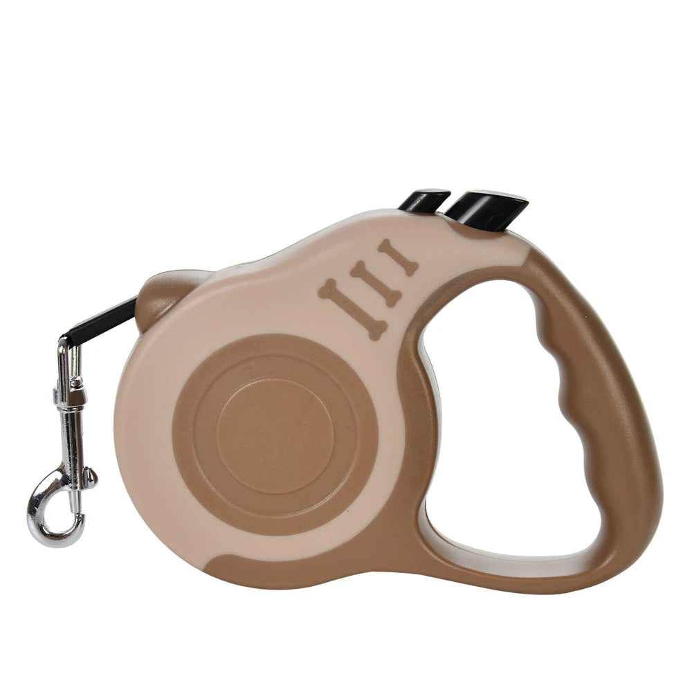 Guinzaglio Retrattile in Nylon 3 m/5 m per Cani e Gatti – Resistente e…