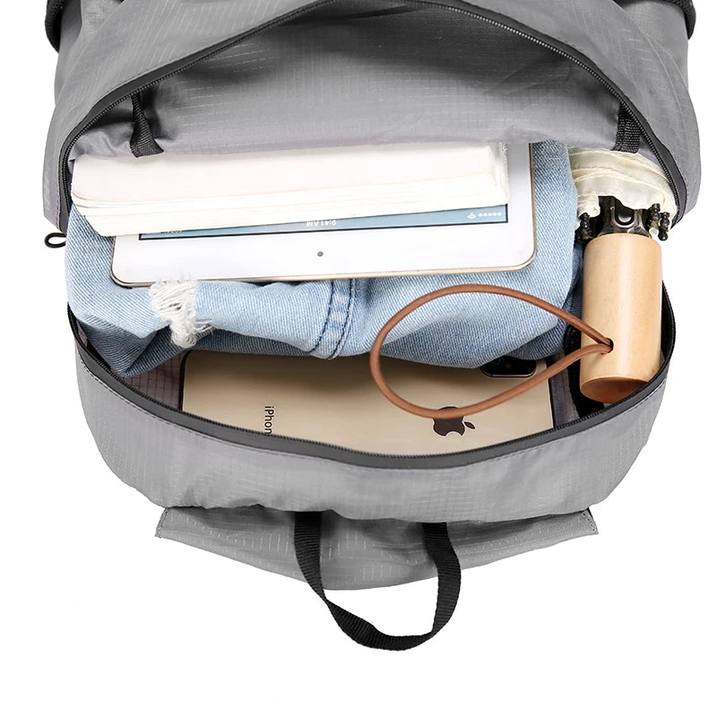 Sac à dos de montagne pliable 18L ultra léger pour la randonnée et les voyages