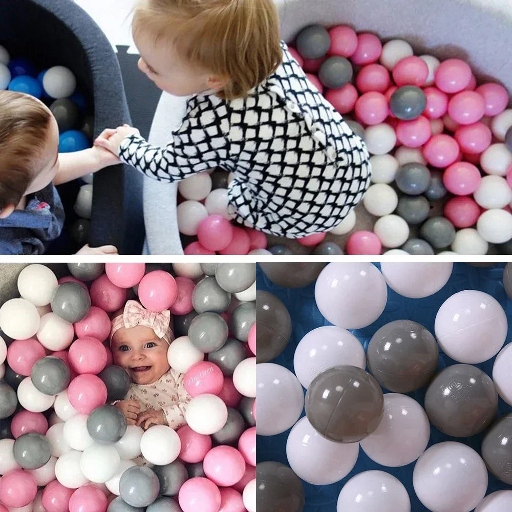 Palline Soft Plastic Colorate per Piscina e Tenda Giochi Bambini Eco-Friendly
