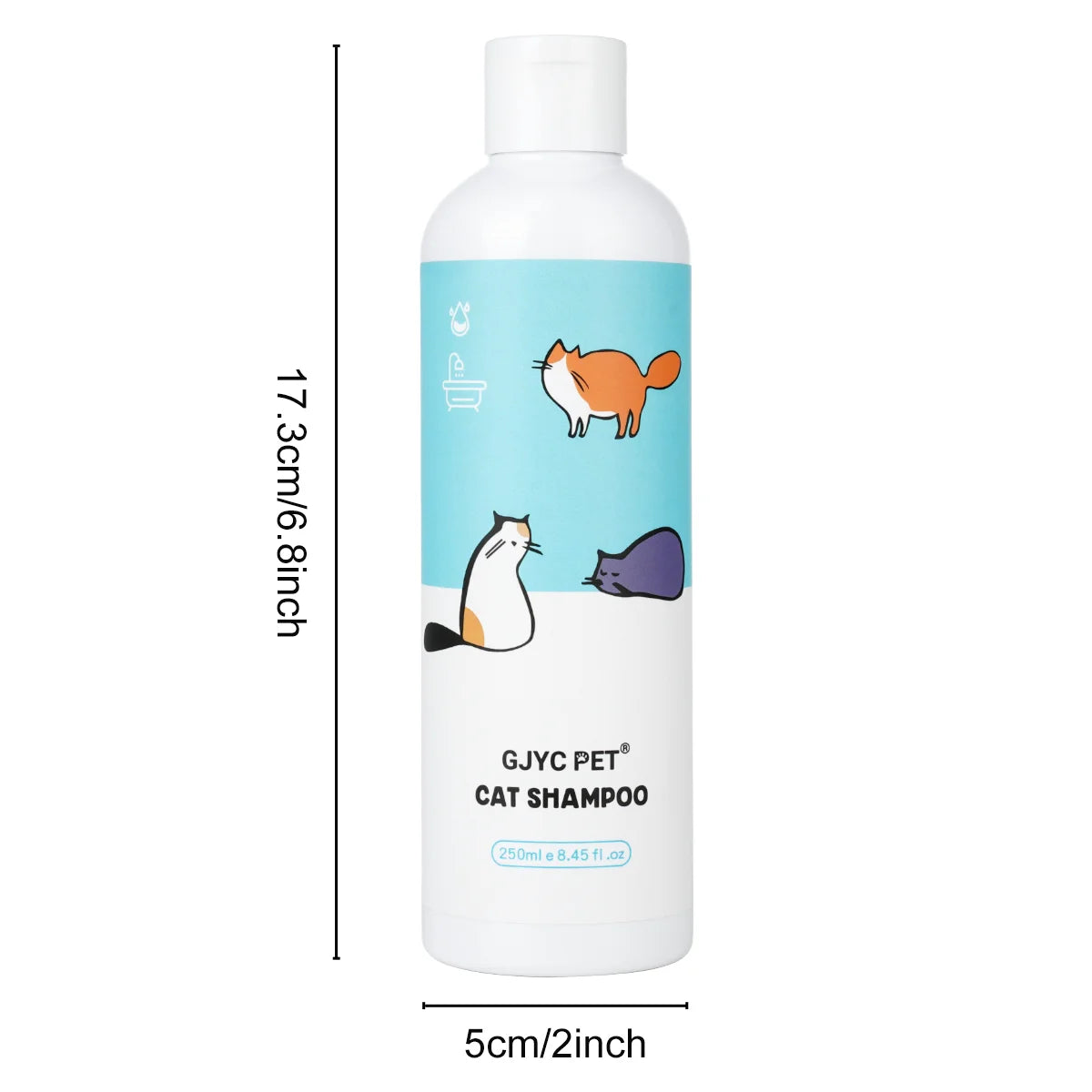 Shampoo delicato per gatti – Idratazione, profumo e morbidezza per pelo lucido