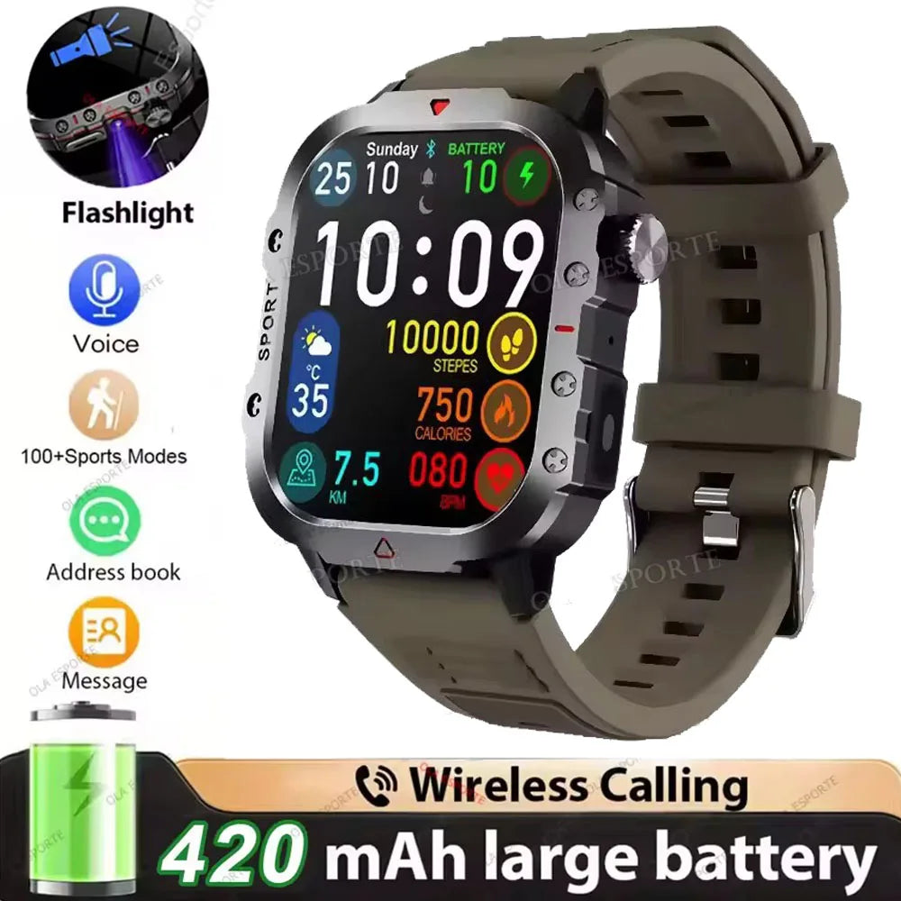 Smartwatch sportivo 2026 con GPS, monitor cardio, impermeabile, compatibile iOS…