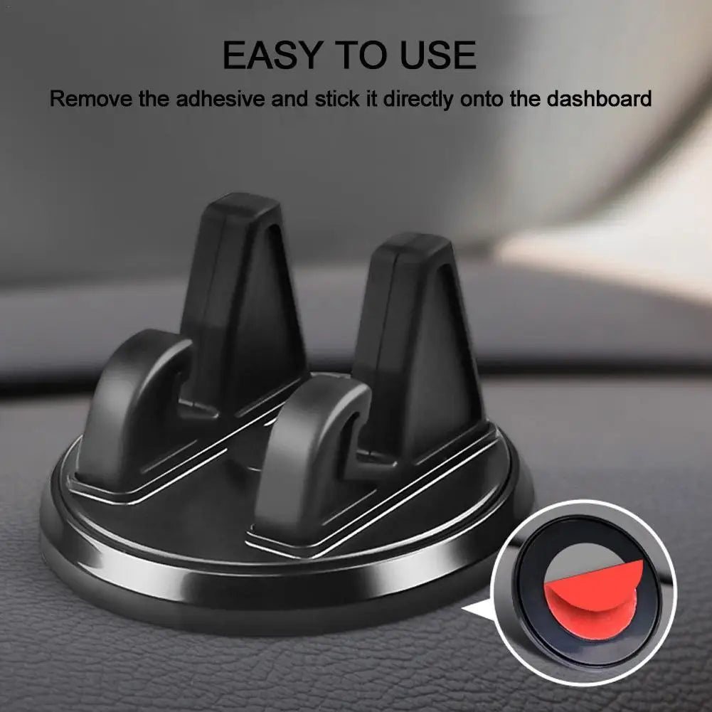 Supporto cellulare auto 360° con base antiscivolo per iPhone, Samsung, Xiaomi