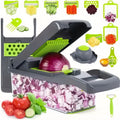 Affettatore e Tritacolture Multifunzionale 14/16 in 1 per Verdure e Frutta