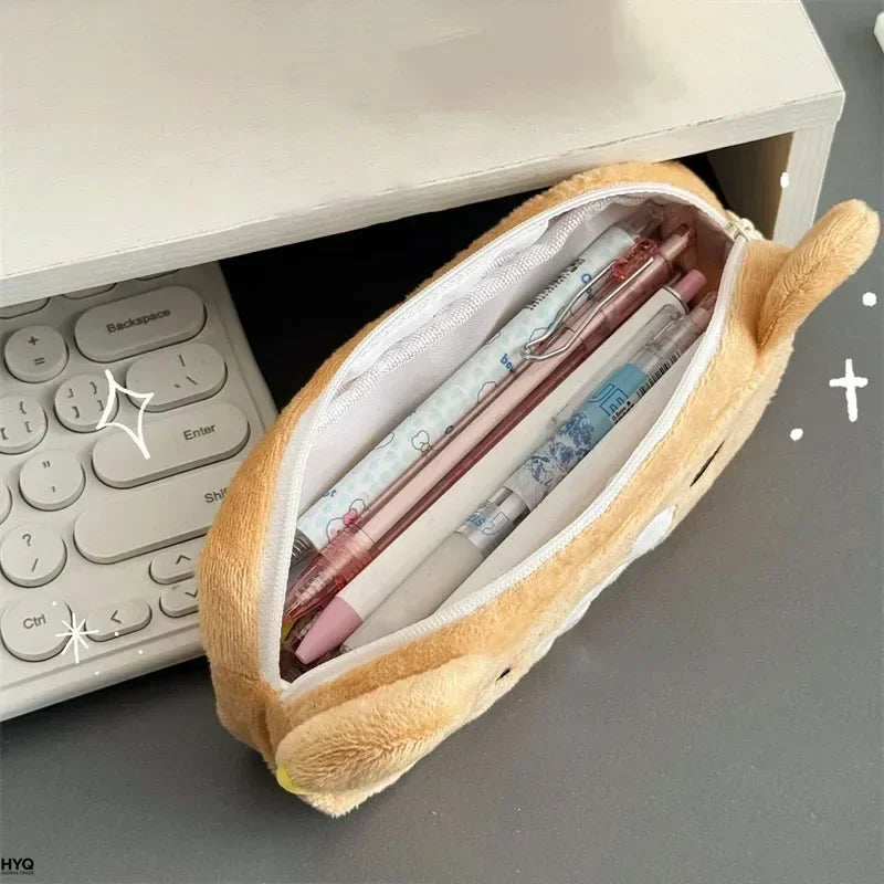 Porte-stylos Rilakkuma Kawaii pour enfants et adolescents, Organisateur de trousse
