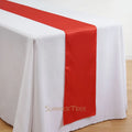 Satin Table Runner 275cm for Wedding Party Supply Christmas Hallowmas Home Modern Dining Luxury Coffee Table Decoration