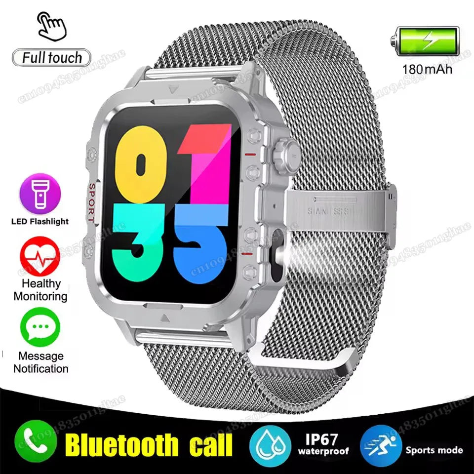 Smartwatch sportivo 2026 con GPS, monitor cardio, impermeabile, compatibile iOS…