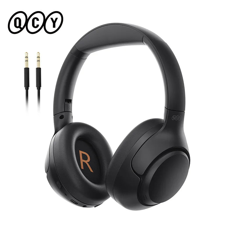Cuffie wireless con ANC 43 dB, 60 h di autonomia e Bluetooth 5.4
