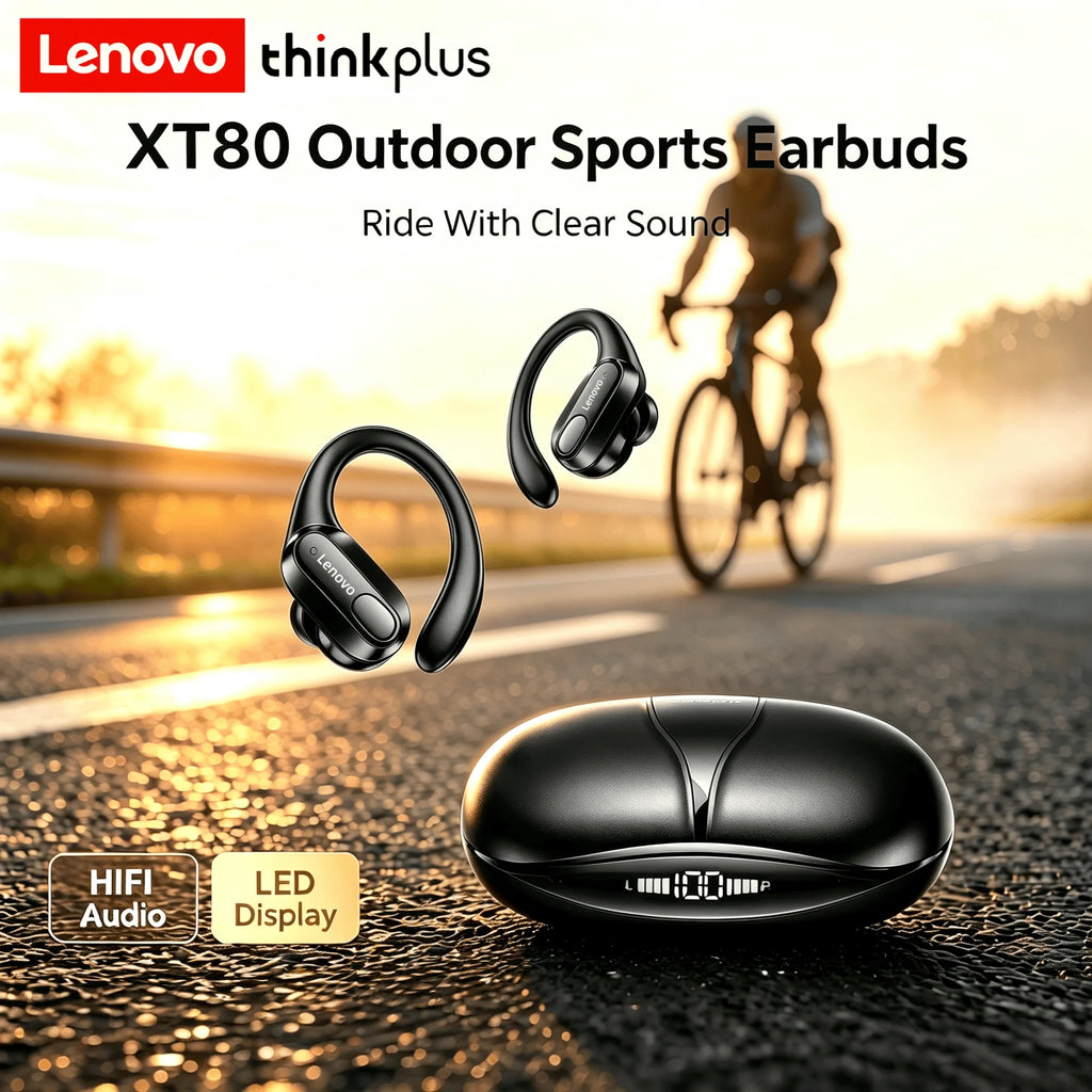 Auricolari Sport Bluetooth TWS con Display LED Ricarica — Autonomia Estesa