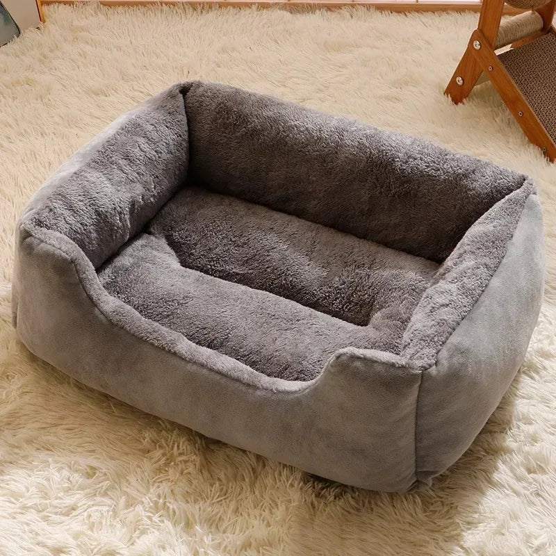 Cuccia in peluche traspirante per gatti e cuccioli – Accessorio invernale