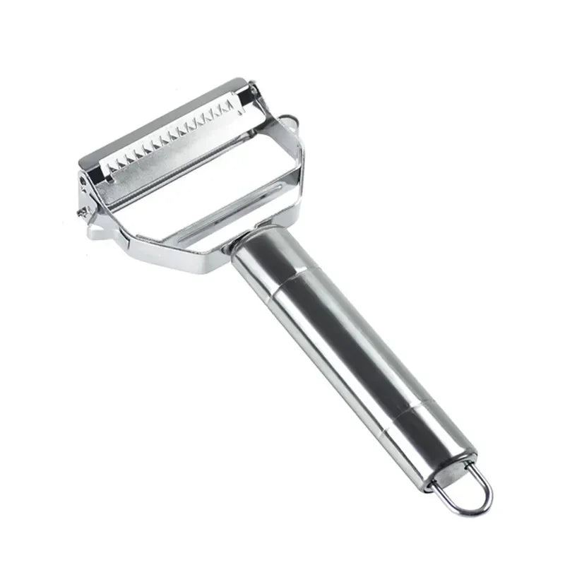Pelatore e affettatore julienne in acciaio inox per frutta e verdura