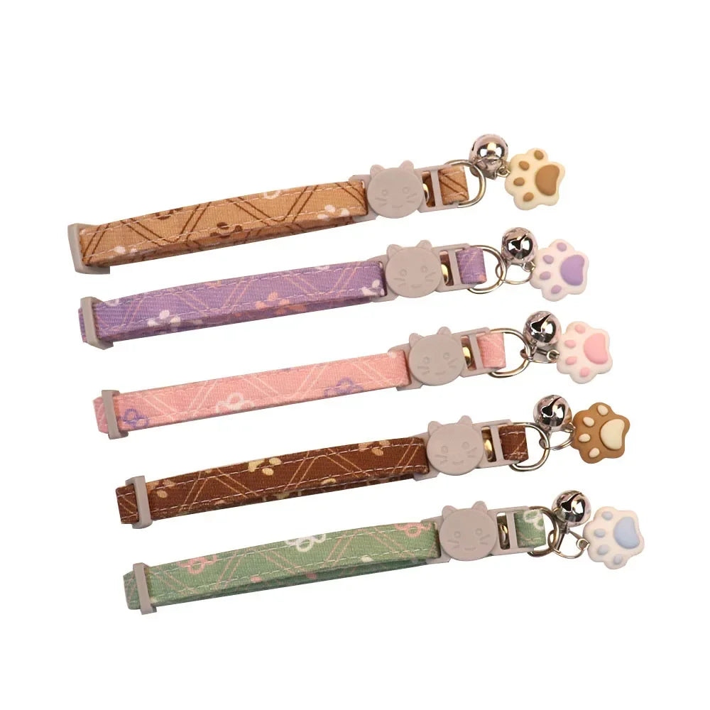 Collarlo Breakaway per Gatti e Cuccioli con Campanella, Regolabile 19-30 cm