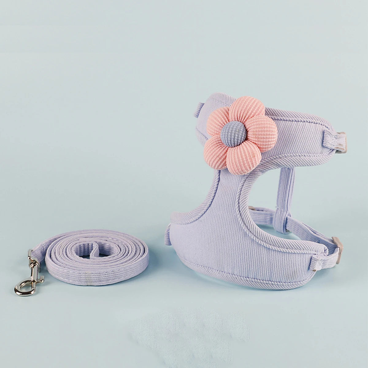 Set guinzaglio e pettorina regolabile per gatto – Comfort e sicurezza