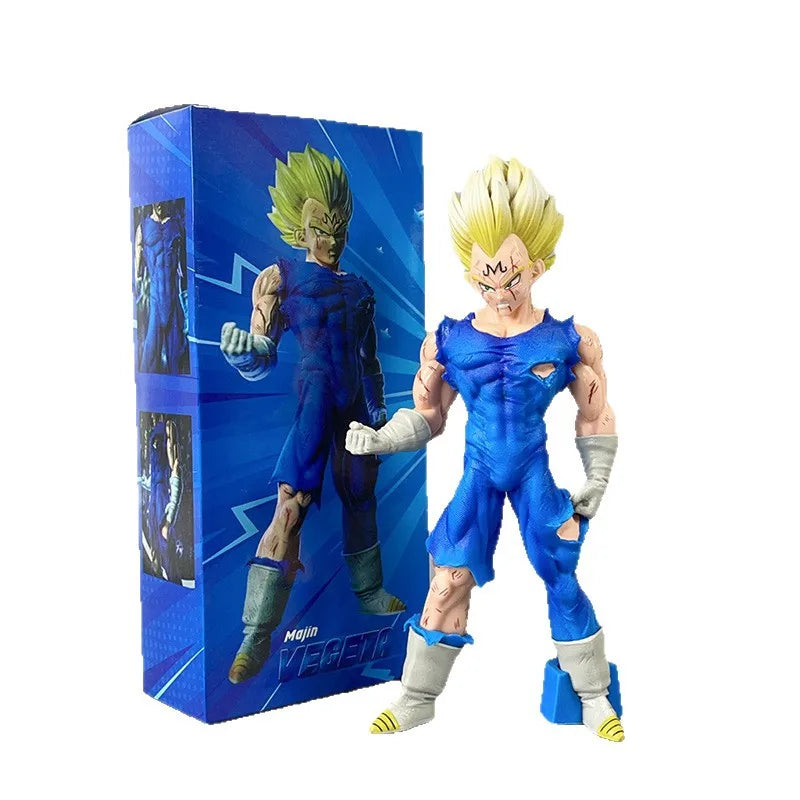 Figura d'azione Dragon Ball Goku & Vegeta – Statua Battle Damage in PVC