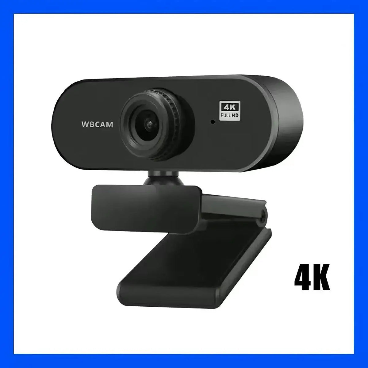 Webcam Full HD 1080p USB Plug-and-Play con microfono integrato e clip rotante