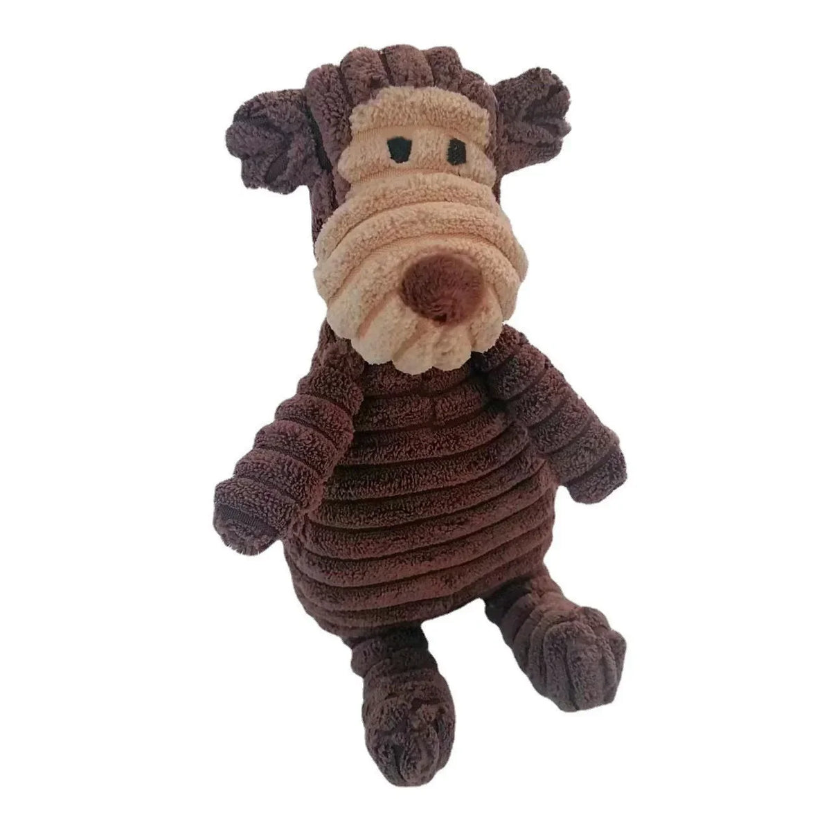 Giocattolo peluche a forma di animale per cani – morso resistente e suono