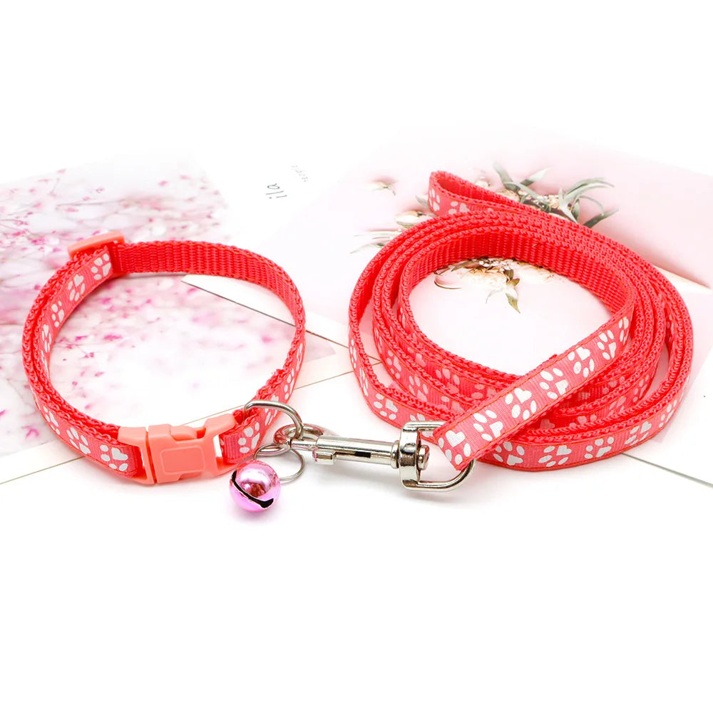 Set guinzaglio e collare per cucciolo 1,2 m in nylon resistente –…