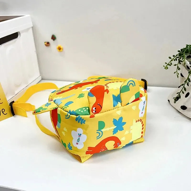 Petit sac à dos dinosaure cartoon pour enfants, école maternelle