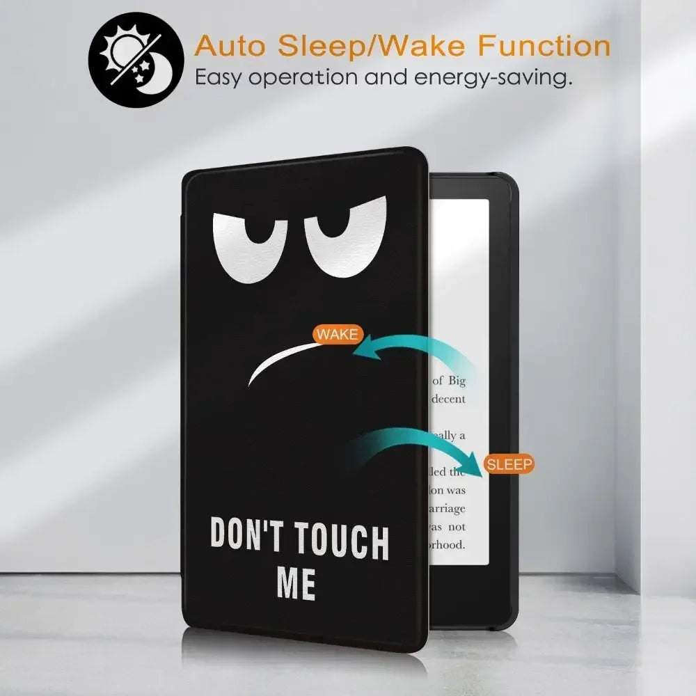 For Kindle 11th Generation 2024 Case 6'' with Hand Strap Kindle 6 inch Case Ebook C2V2L3 Auto Wake Sleep Cover PU Leather Funda