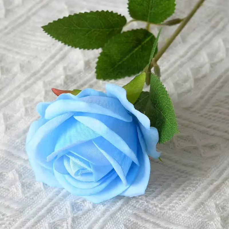 Rosa artificiale in velluto 51 cm – Bouquet da 1,5,10 o 20 pezzi per matrimoni