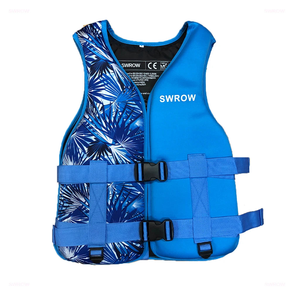 Neoprene Life Jacket for Adults and Children Water Sports