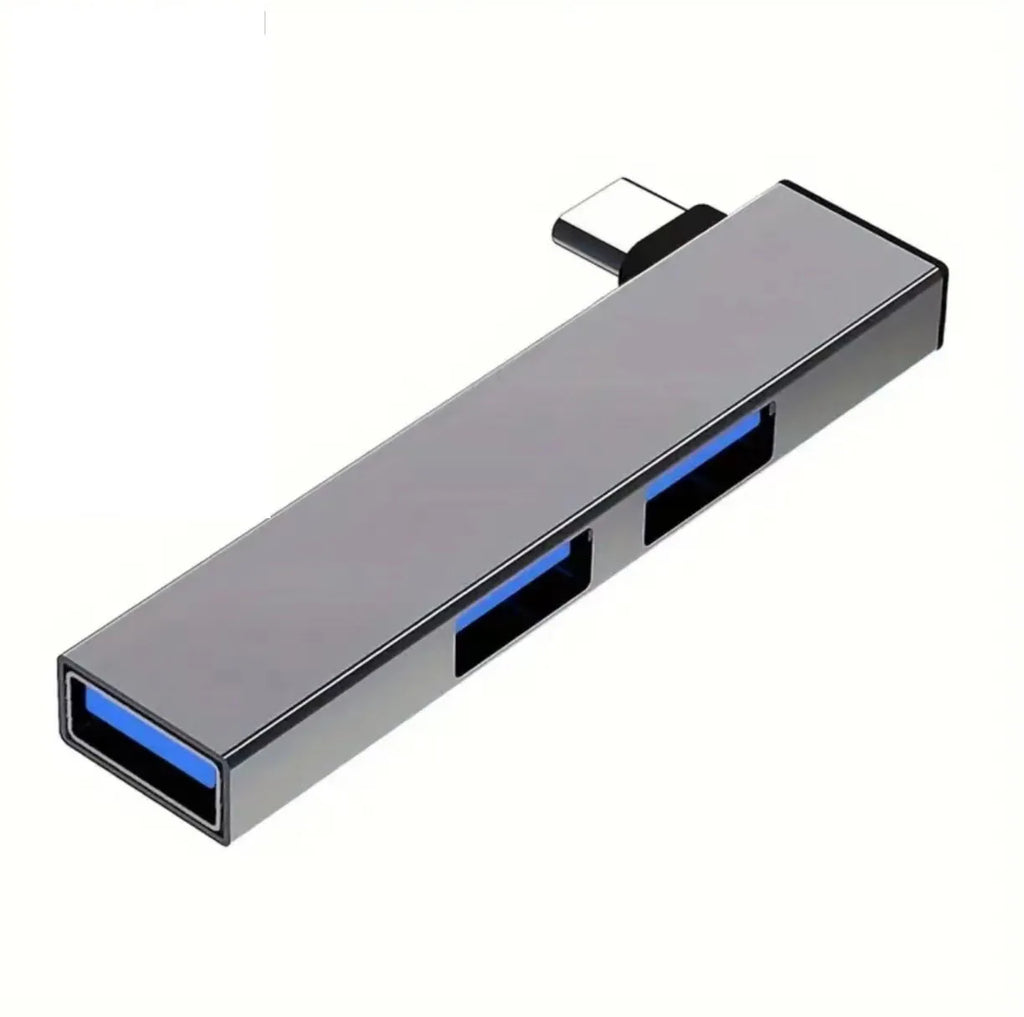 Hub USB 3.0 Type‑C 3 in 1 con 3 porte OTG – Velocità 5 Gbps per PC e laptop
