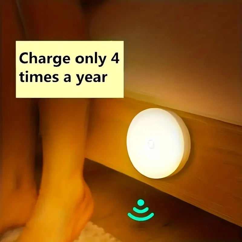 Lampada Notturna a Sensore di Movimento LED Wireless Ricaricabile per Camera e…