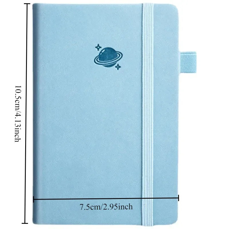 Portable A7 Pocket Notebook Travel Notebook Carry a Small Notebook Travel Diary School Supplies Journal Notebooks and Journals