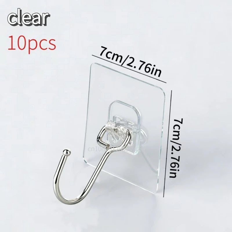 Ganci adesivi rotanti impermeabili per parete e porta – cucina e bagno