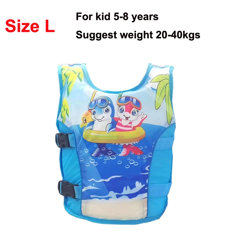 Gilet de natation non gonflable pour enfants, sécurité à la piscine, 14…