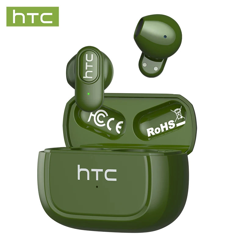 Auricolari Bluetooth TWS Mini con riduzione rumore, touch e ricarica wireless
