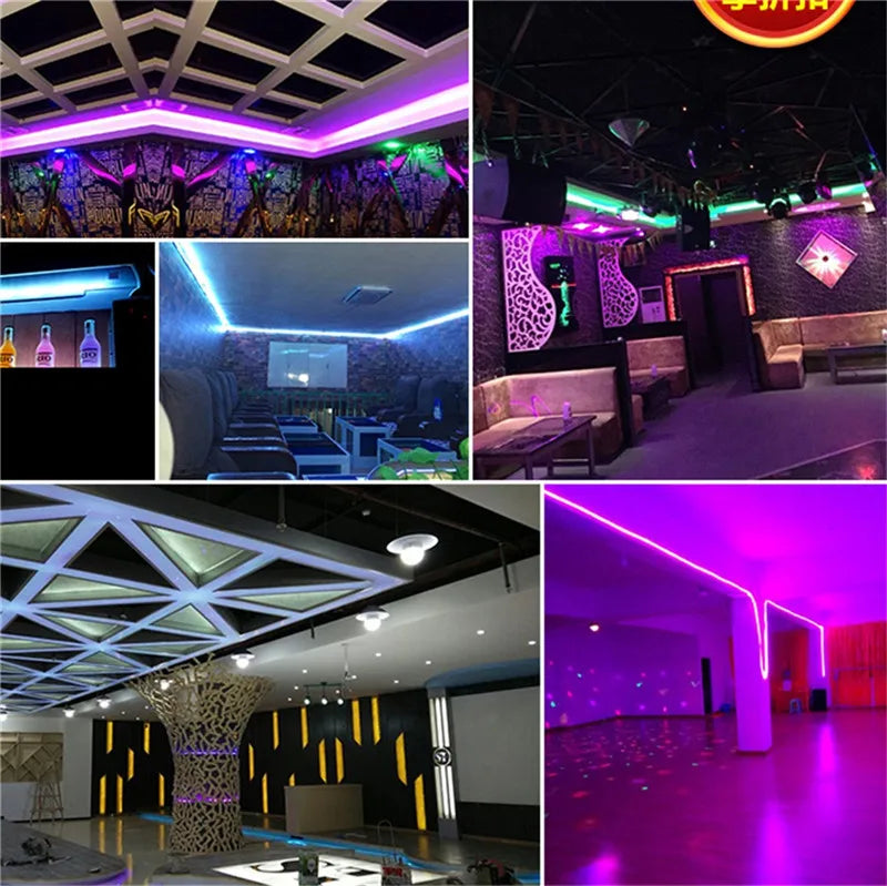 Striscia LED RGB 12V 5 m – 300 LED SMD2835, colori vivaci, flessibile