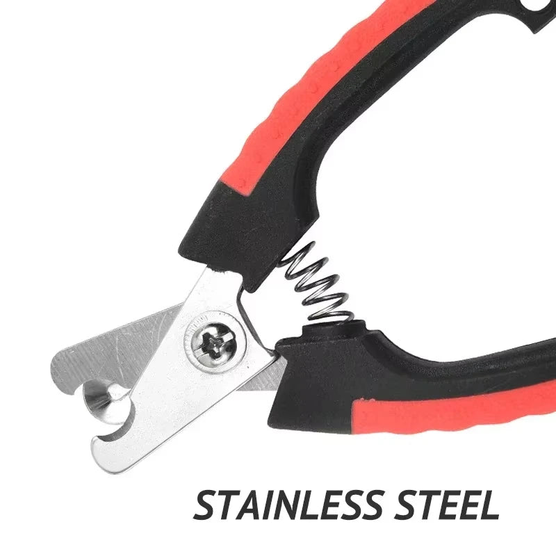 Tagliaunghie professionale in acciaio inox per cani, gatti e conigli