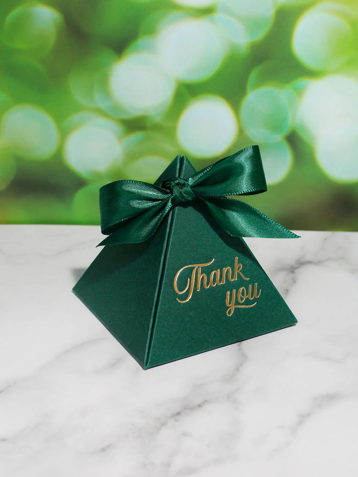 Confezione regalo triangolare per bomboniere, matrimoni e feste