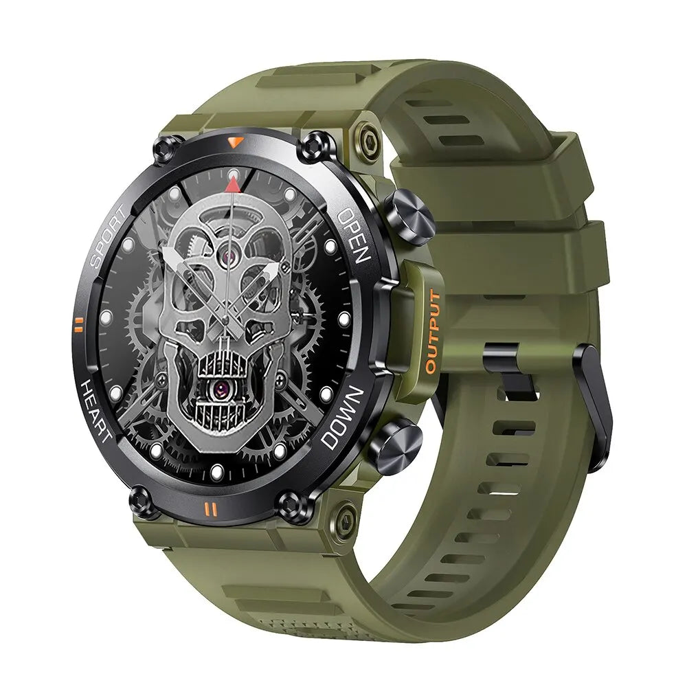 Smartwatch 1.39" HD con chiamata Bluetooth, monitoraggio salute e 100+ sport
