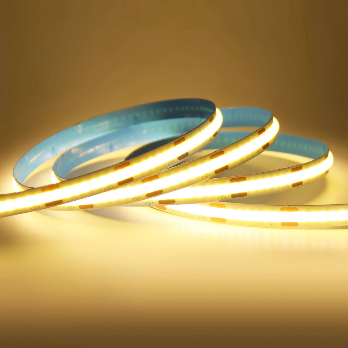Striscia LED COB 5V 320 LED/m, alimentata da 3 AA, colori 3000‑6000K, 0,5‑5 m