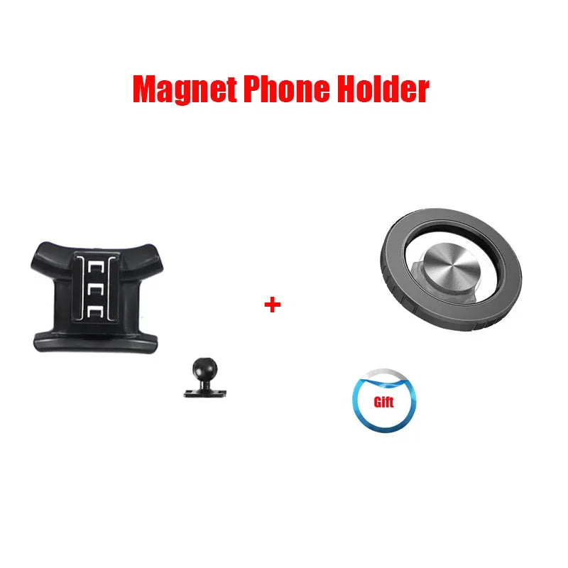 Supporto per telefono auto Jeep Renegade 2016-2021, base magnetica pieghevole