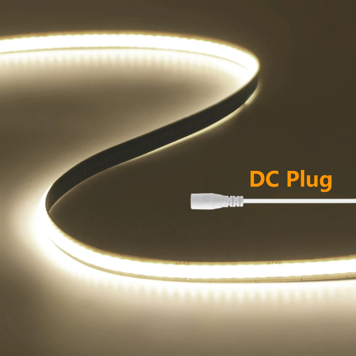 Striscia LED COB 5mm/8mm 400 LED/m 12V-24V Taglio Libero, 3000-6500K