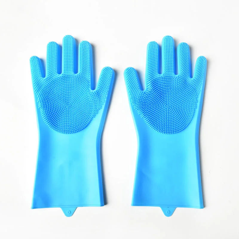 Guanti in silicone per toelettatura cani e gatti – pulizia e rimozione peli
