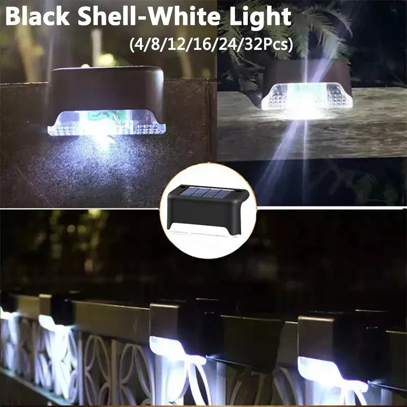 Set Luci Solari Waterproof per Giardino e Recinzioni – 8/12/16/24/32 Pezzi