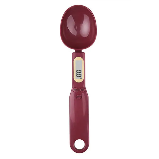 Bilancia Cucina Digitale Mini a Cucchiaio 0,1‑500 g con Display LCD