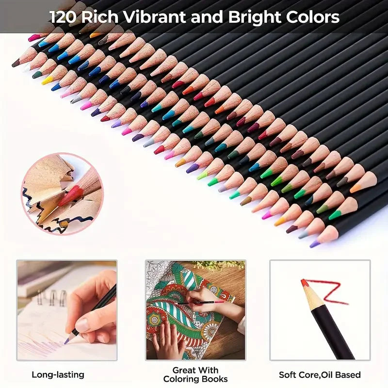 28/54/72/96/144 Pcs Drawing Sketching Coloring Set Drawing Pencils and Sketching Kit Art Tool Kit Professional Art Supplies Set