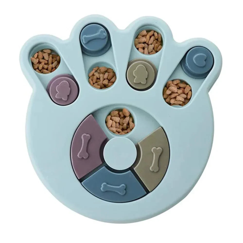Puzzle per Cani e Gatti – Ciotola Lenta Antiscivolo per Alimentazione