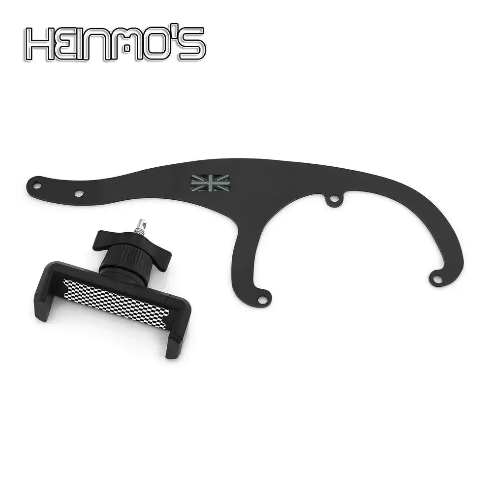 Supporto per telefono GPS per MINI Cooper R55 R56 R57 - Fissaggio interno nero