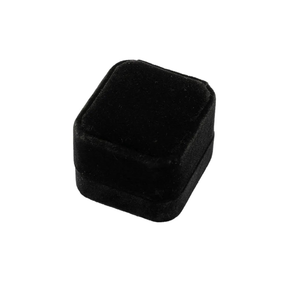 Square Engagement Velvet Earring Ring Packaging Box Jewelry Organizer Valentine Day Gift Case Ring Display Storage Wholesale