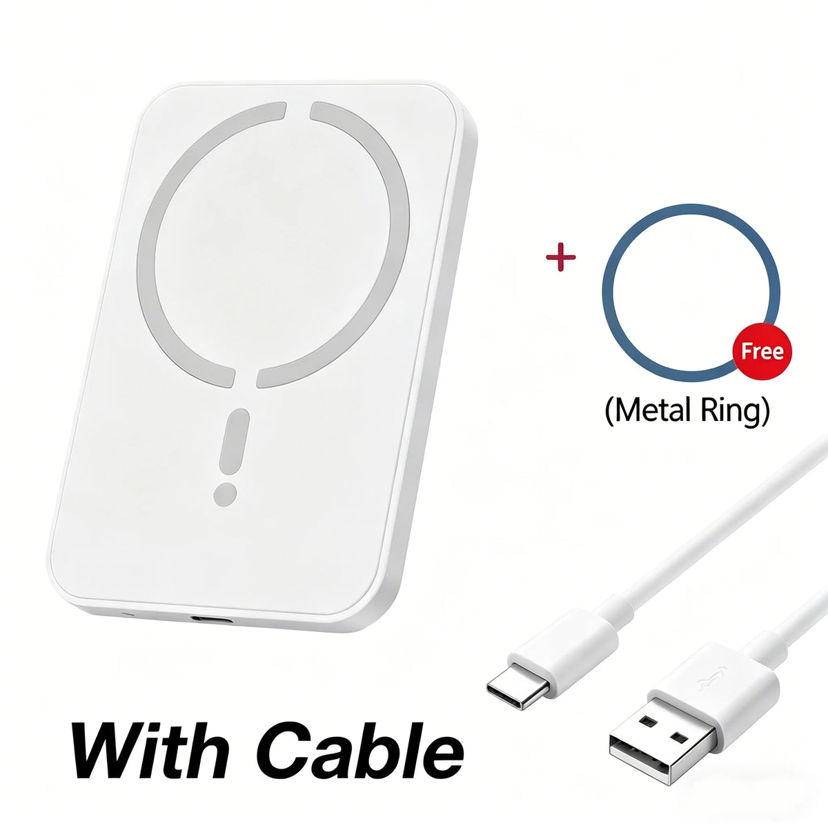 Supporto auto con ricarica wireless magnetica, compatibile MagSafe iPhone 12‑17