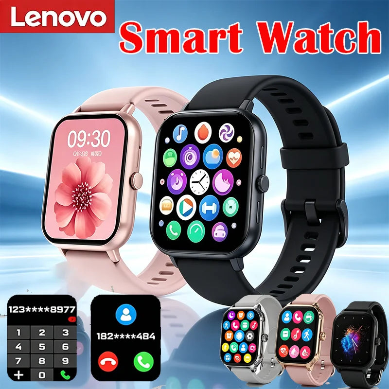 Smartwatch sportivo impermeabile 1.8" con monitoraggio salute e chiamate…