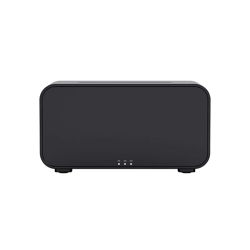 Diffusore Umidificatore Aroma a Fiamma con Luce LED e Timer – Mini 120 ml